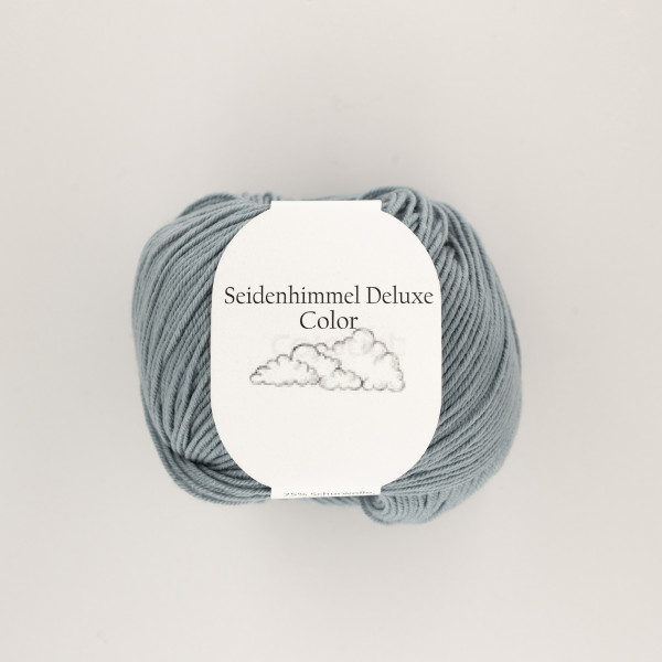 “Seidenhimmel Deluxe” 05 arctic, 50 gr balls – 75 % Merino wool extra fine/25 % silk